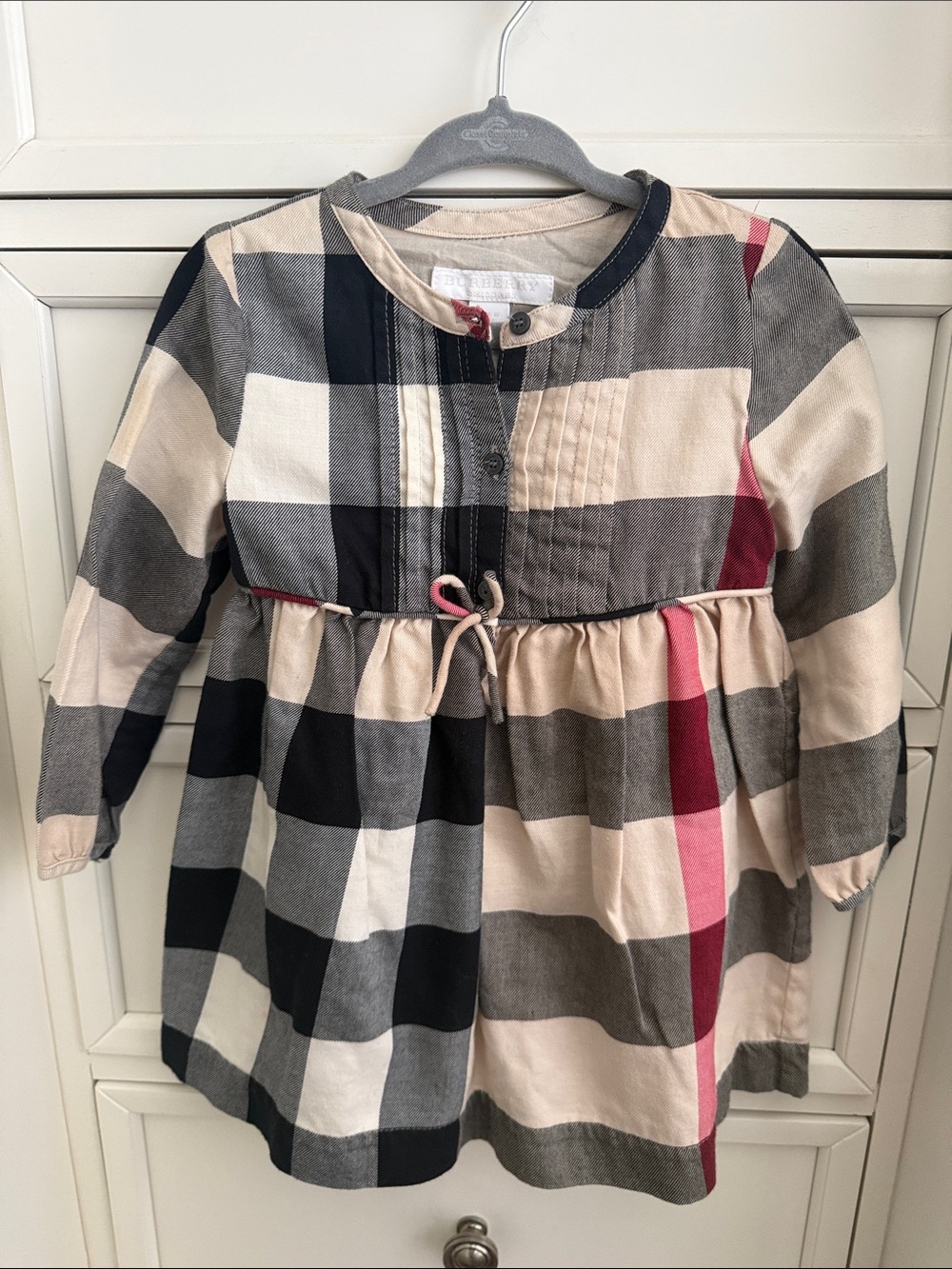 Burberry Nova Check Dress- 18 Months